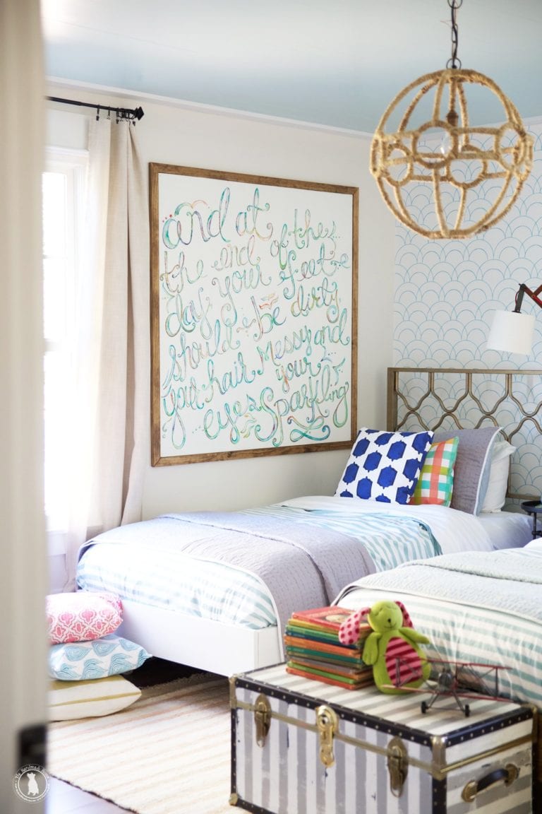 the sleeping room