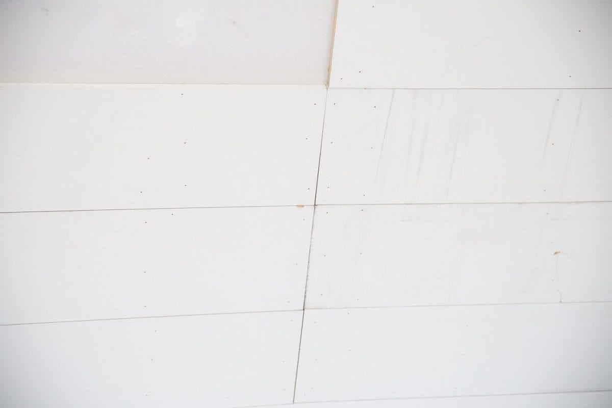 spacing wood for your ceiling