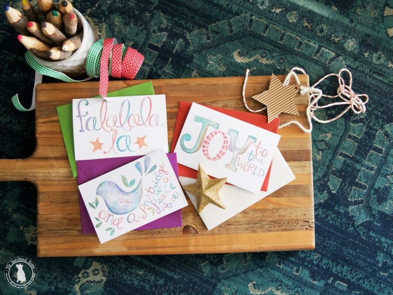 free christmas card printables