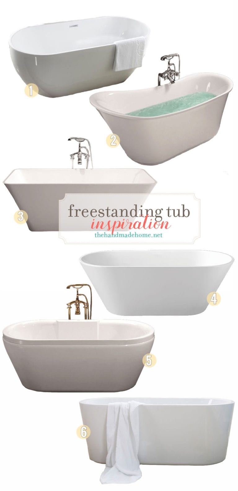 freestanding bathtub love