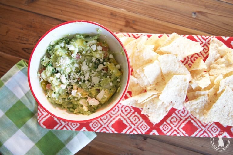 homemade guacamole