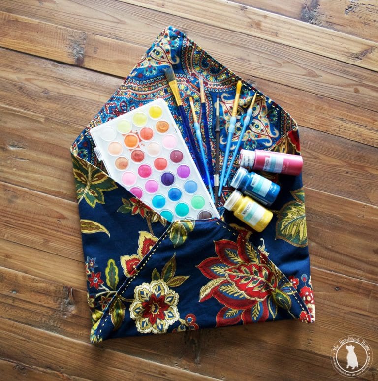 how to sew a fabric envelope