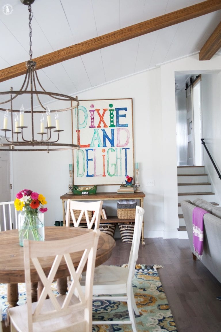 no foyer? no problem – tips + tricks for faking it