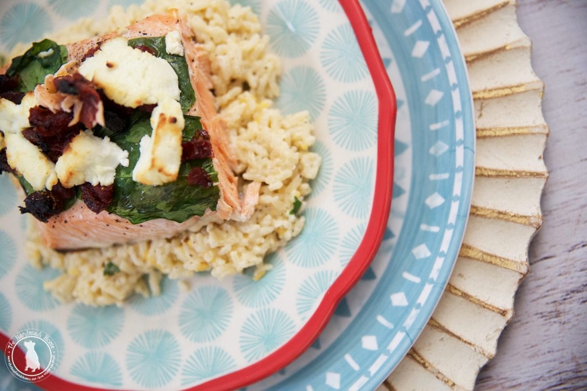 salmon dinner