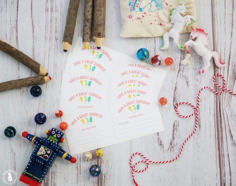 free stay in touch printables