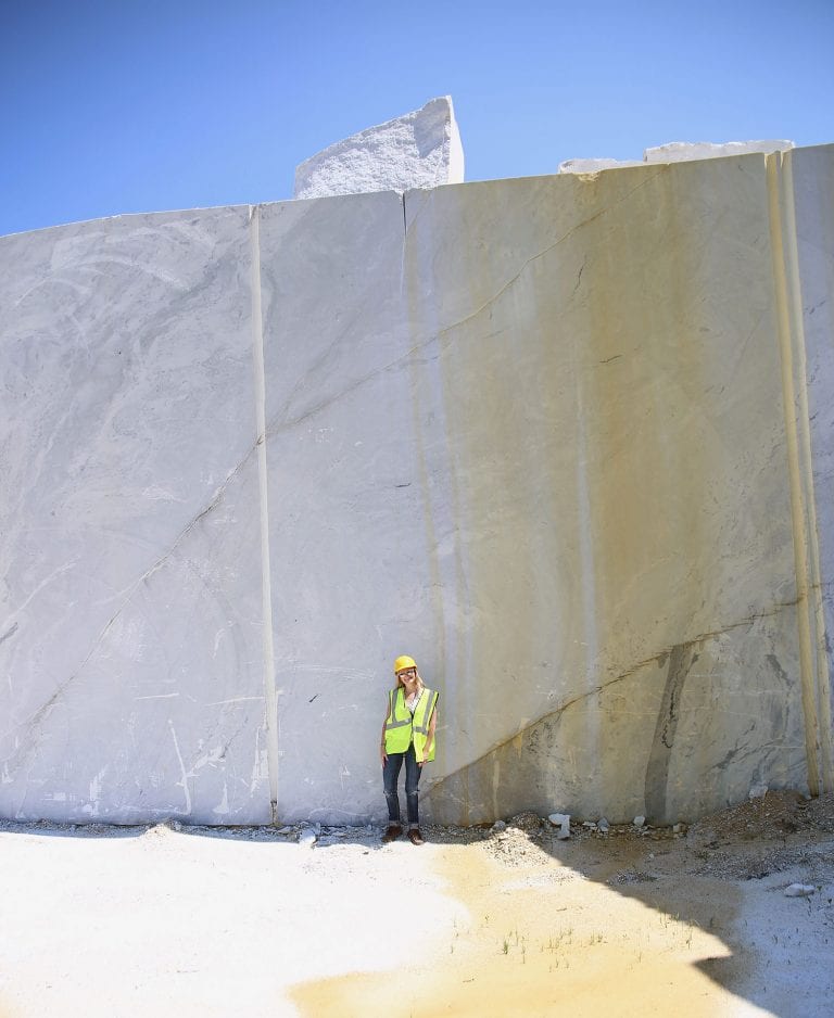 a tour of the polycor quarry in tate, georgia