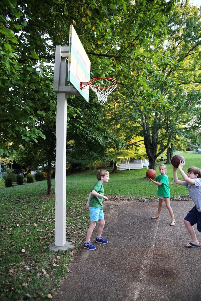 how to build a basketball goal