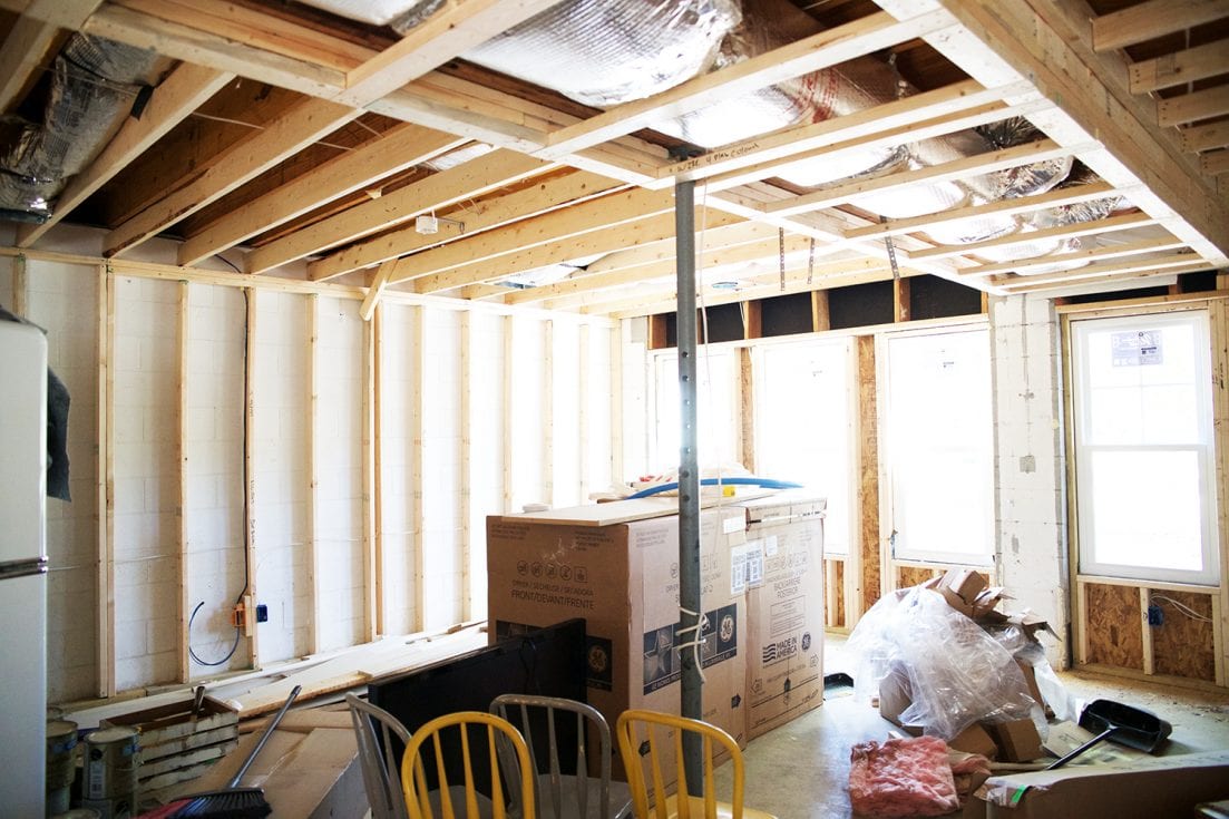 how to use spray insulation - basement