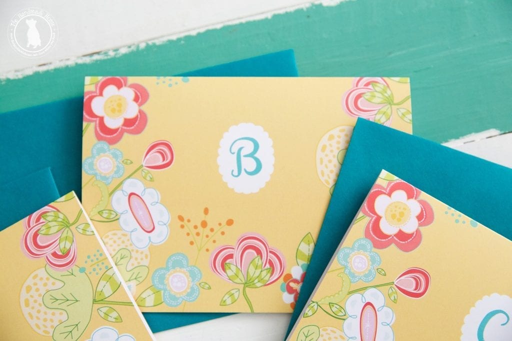 free monogram stationery - downloads