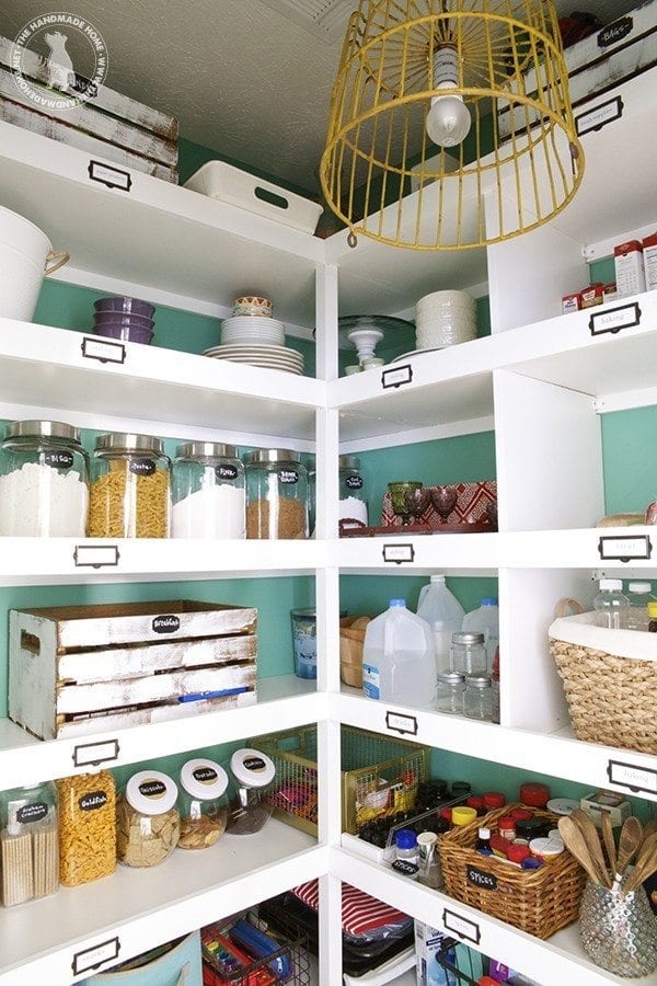 organization around the house - pantry