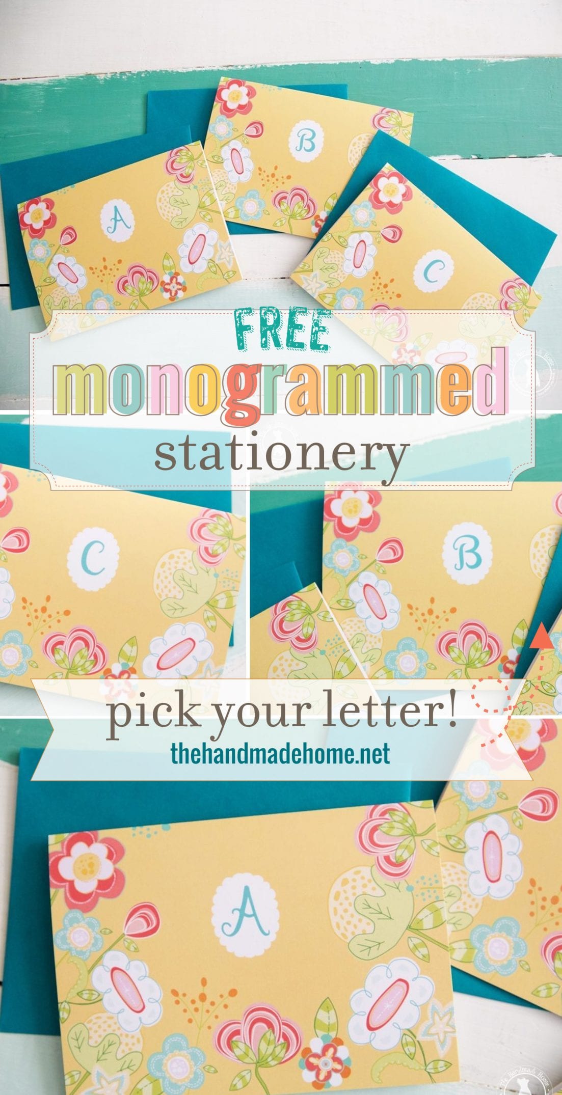 free monogram stationery - free printable monogram stationery