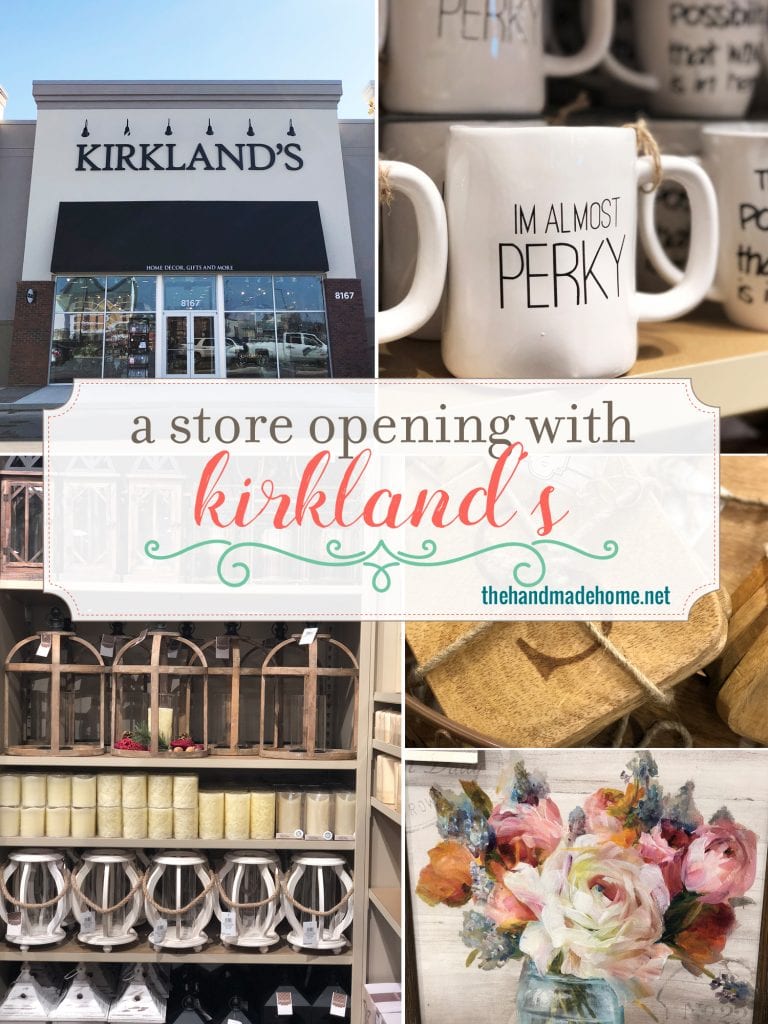 kirkland’s giveaway + a store opening!