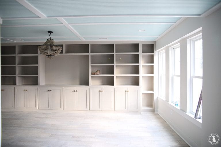 basement progress: this house is clean