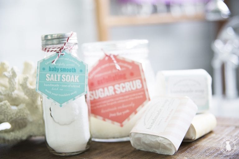 last minute gift idea: DIY spa kit