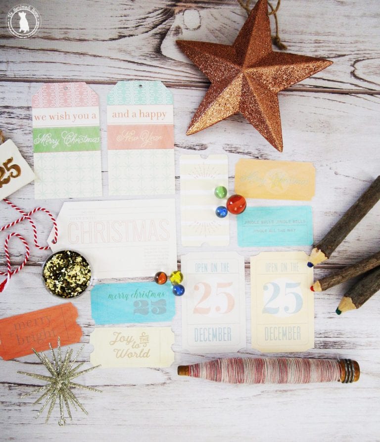 free gift tags for Christmas