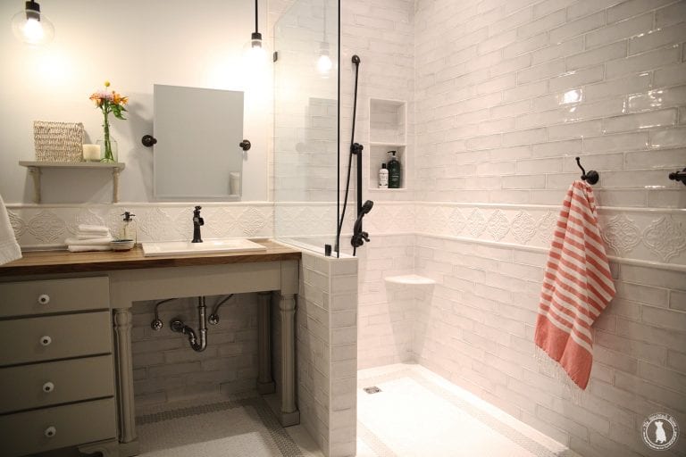 barrier free bath reveal