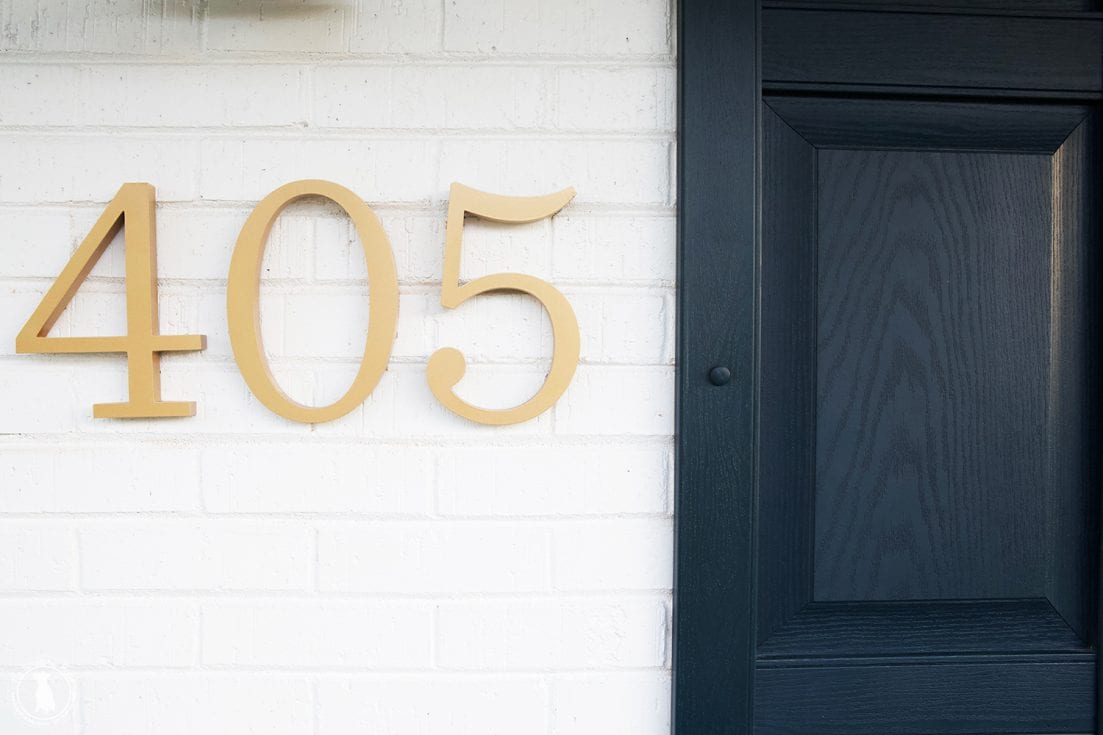 front porch numbers