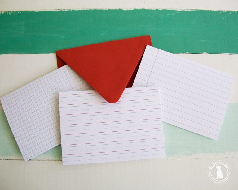 jot it down stationery {freebie!}