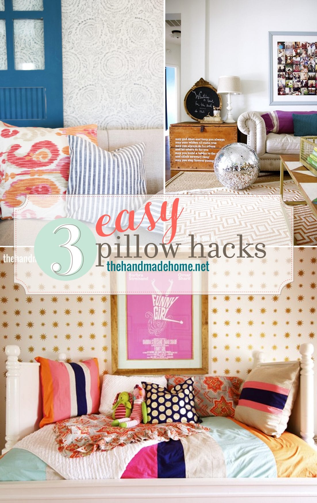 3 easy pillow hacks