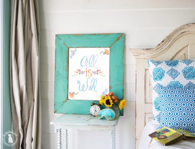 free art – all is well freebie