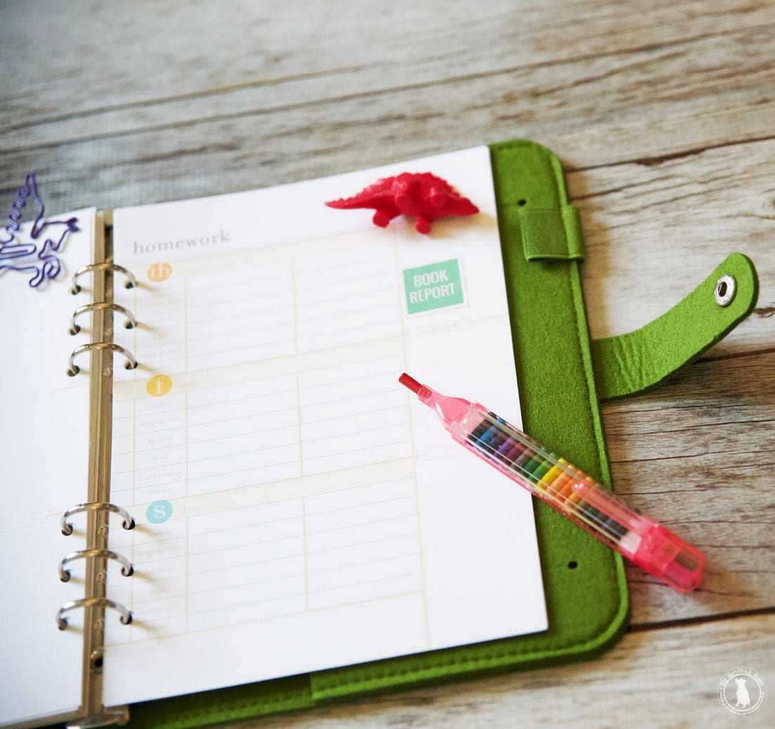 kids free planner 2020