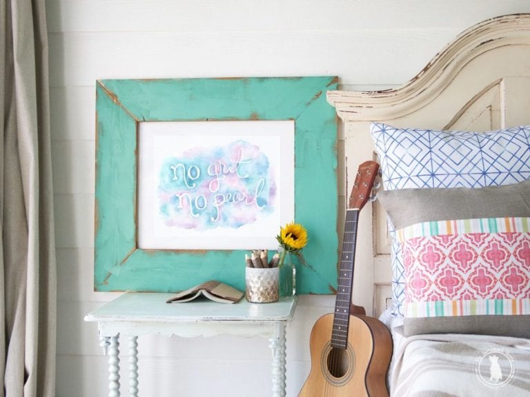 free wall art – no grit no pearl