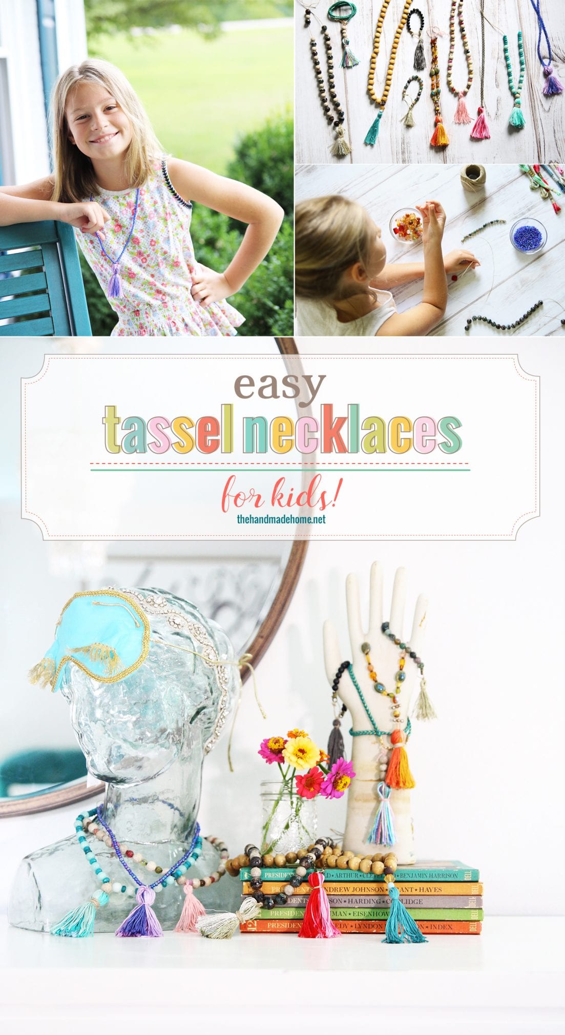 Easy Tassel Necklaces for Kids 