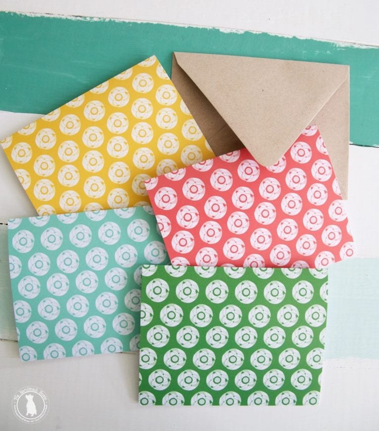 freebie: floral stationery