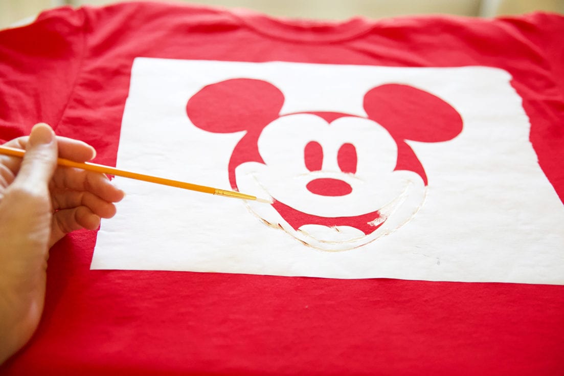 create diy screen printed tees