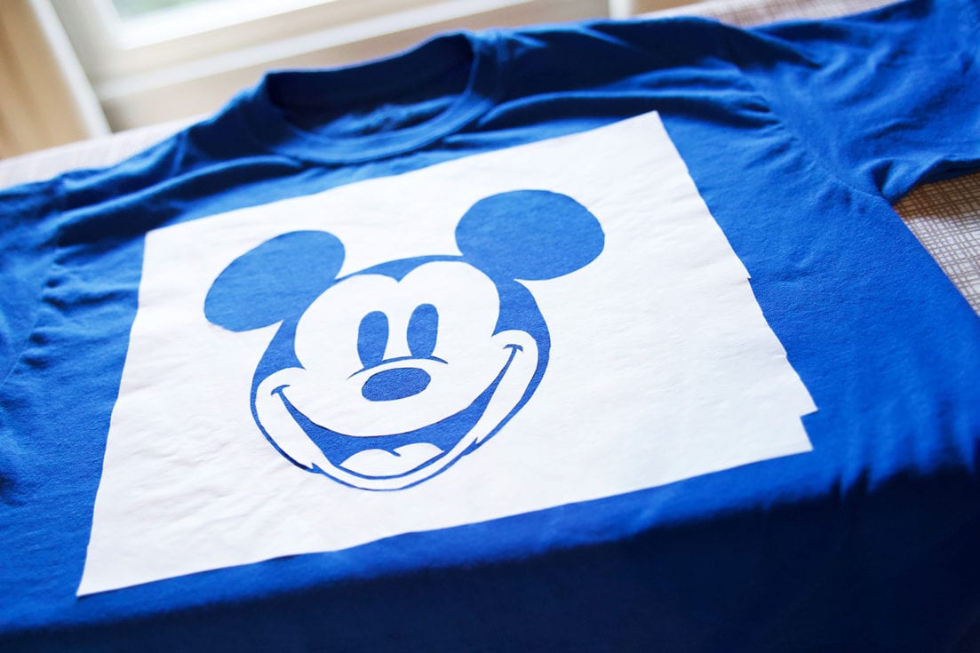 diy screen printed tees