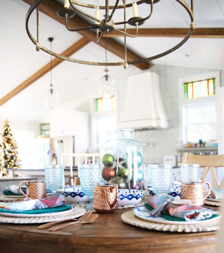 tips and tricks for an easy holiday tablescape