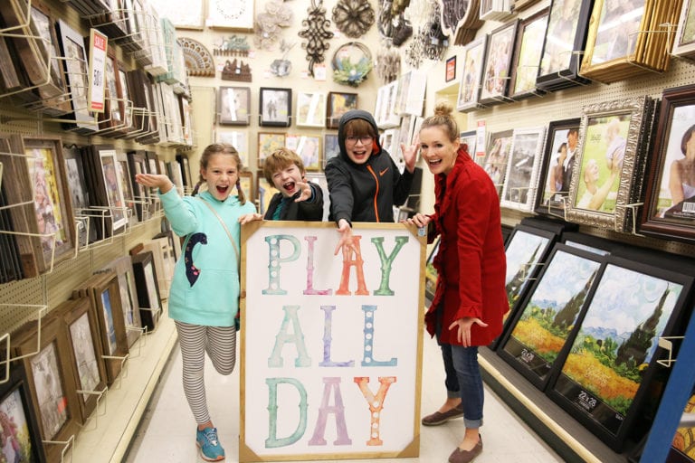 that one time i had my art in hobby lobby