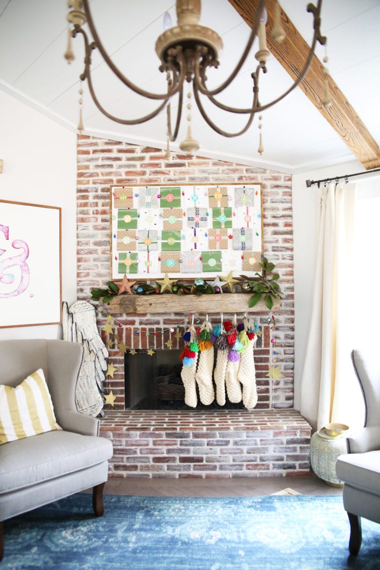 mantel advent – mystery box creative challenge