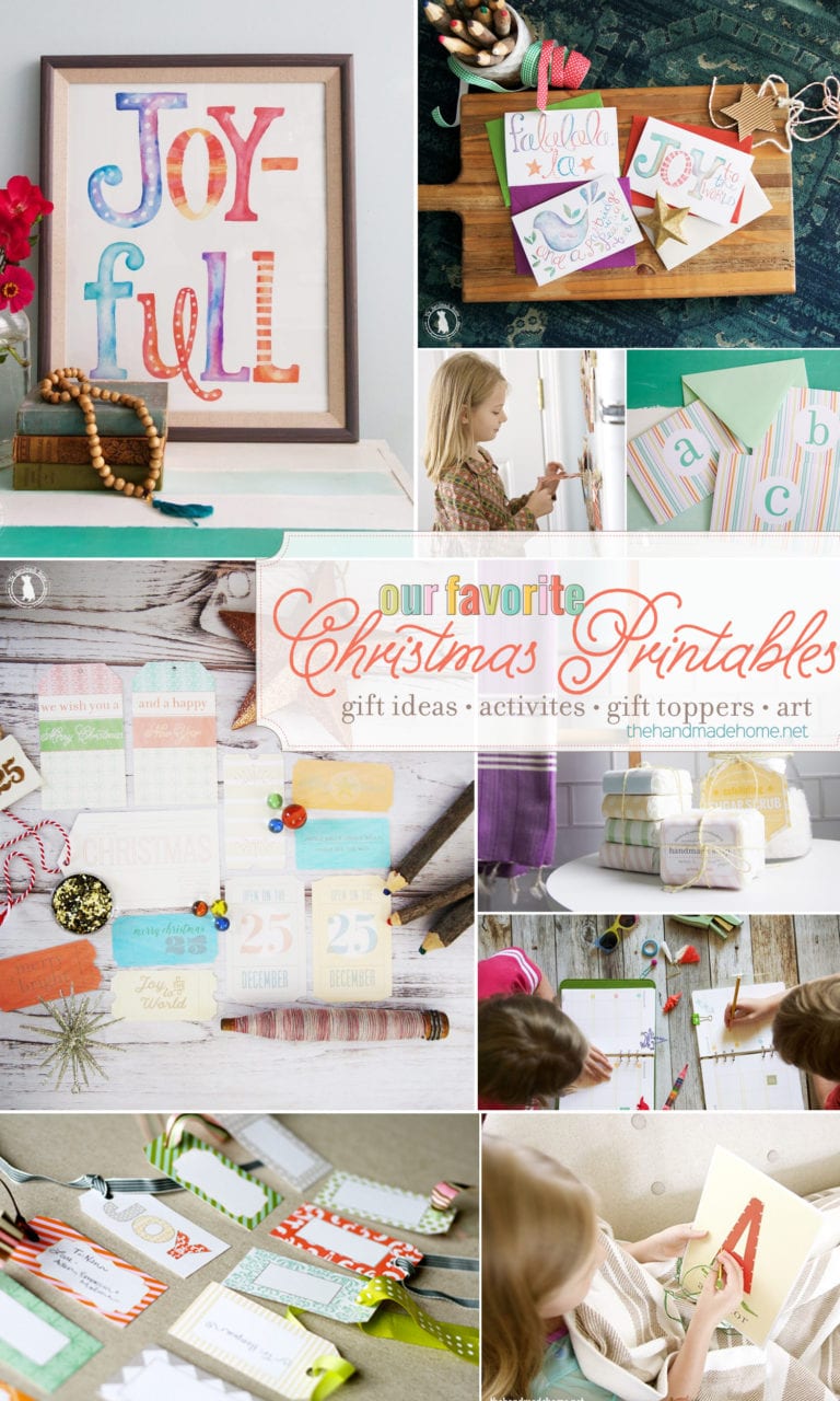 our favorite christmas printables