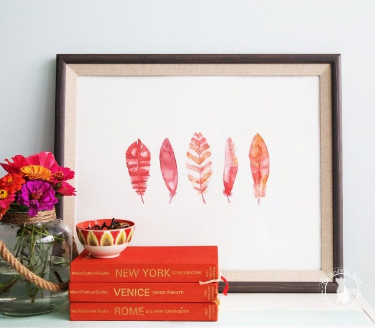 birds of a feather art – freebie