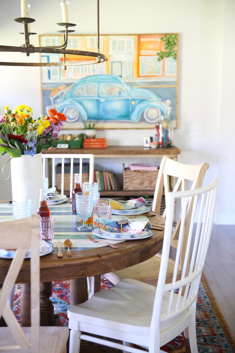 a table makeover with frogtape®