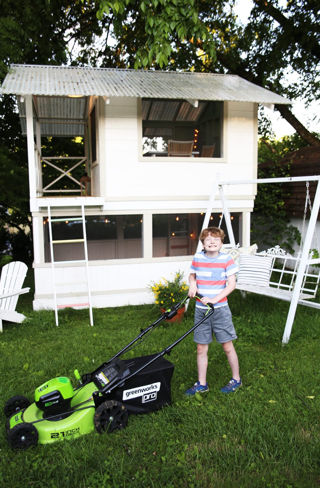 is battery powered lawn equipment better