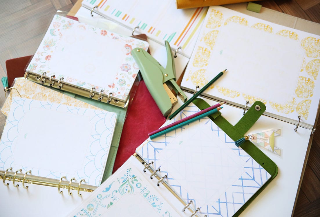 free planner pages