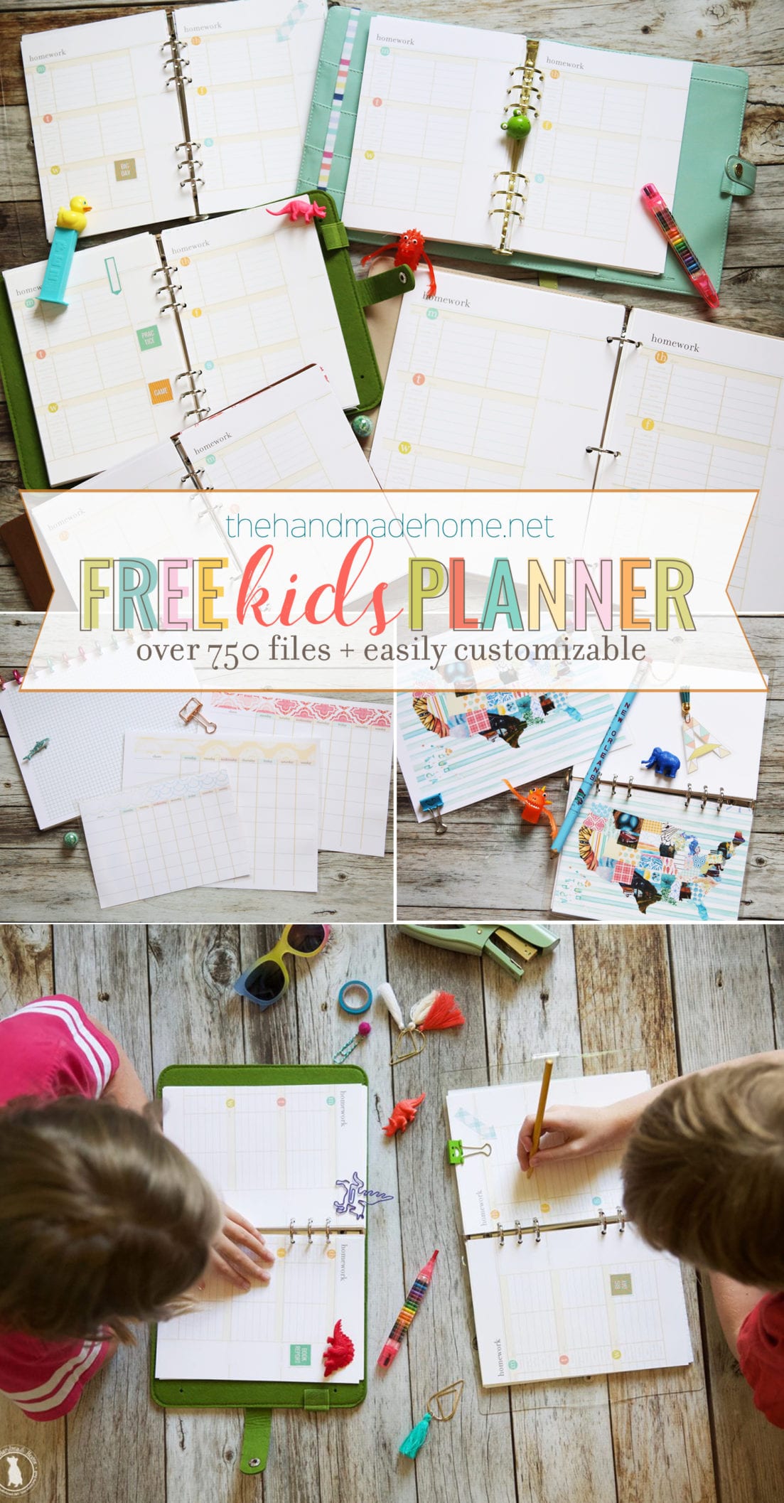 free kids planner 2020