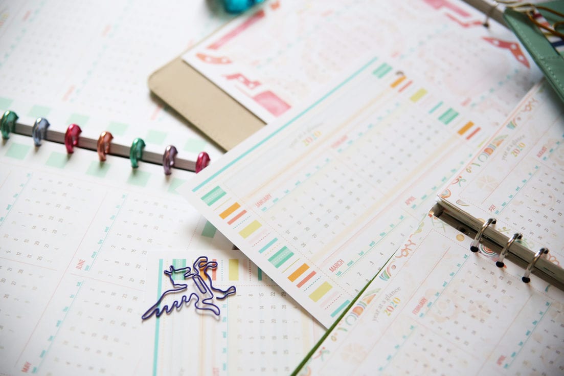 2020 free planner