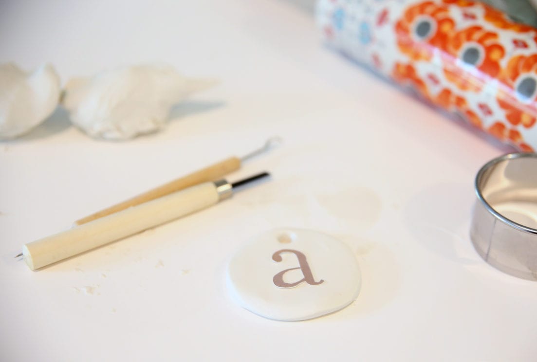 diy monogrammed keychains
