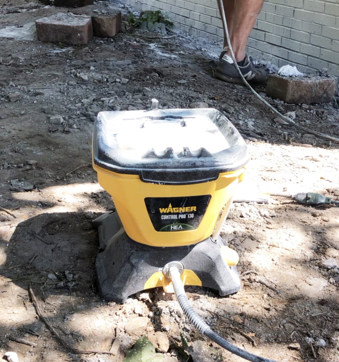 easiest way to paint a house
