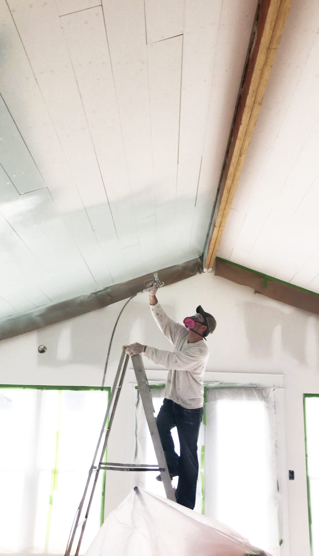 easiest way to paint a house