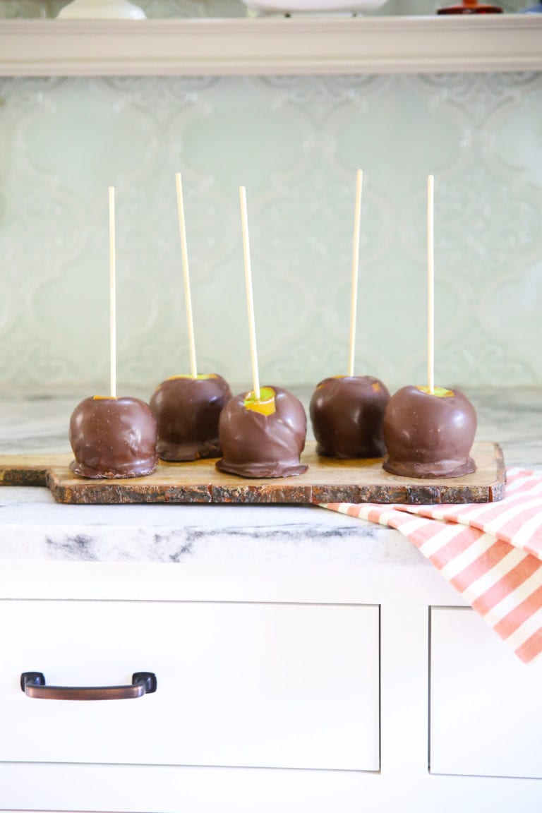 dark chocolate sea salt caramel apple recipe