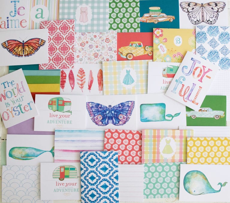 birds of a feather stationery freebie