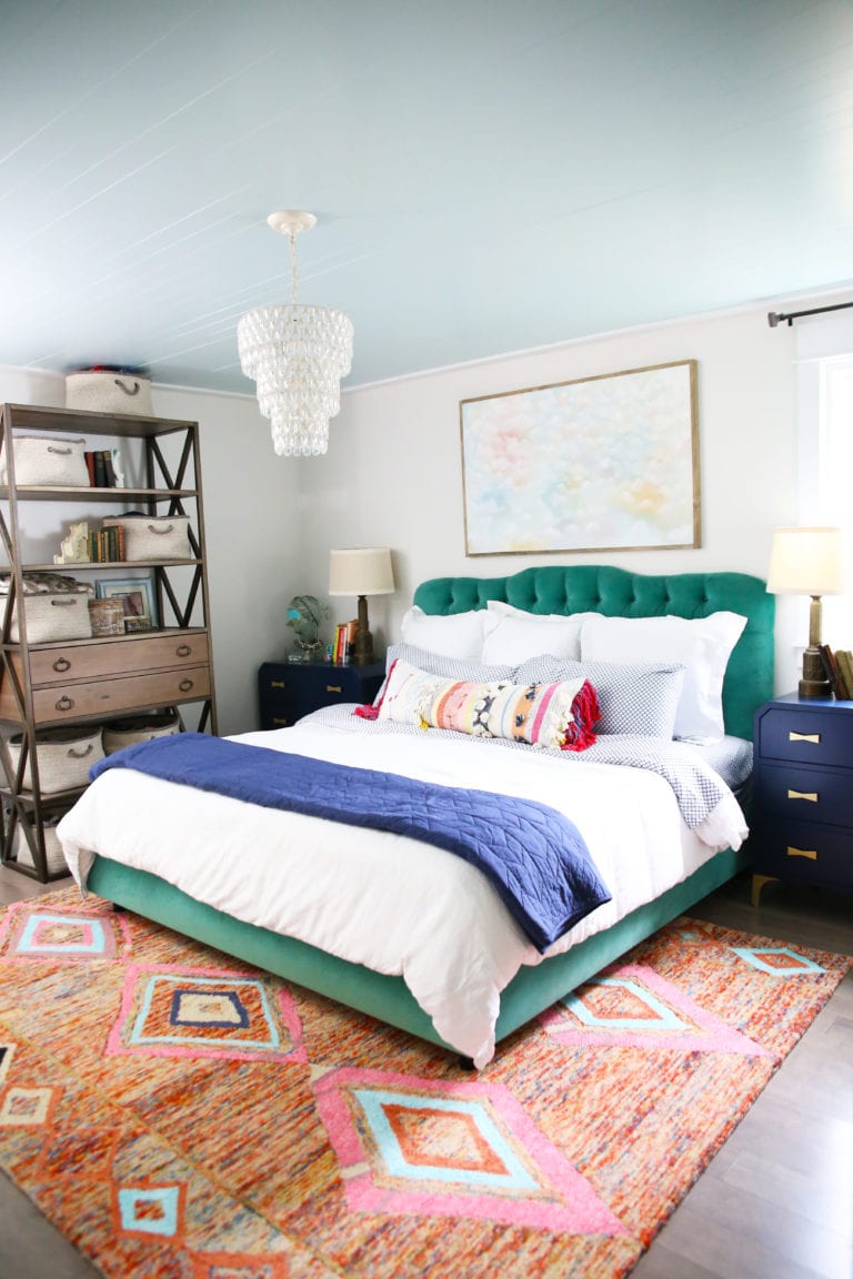 updating a bedroom for fall