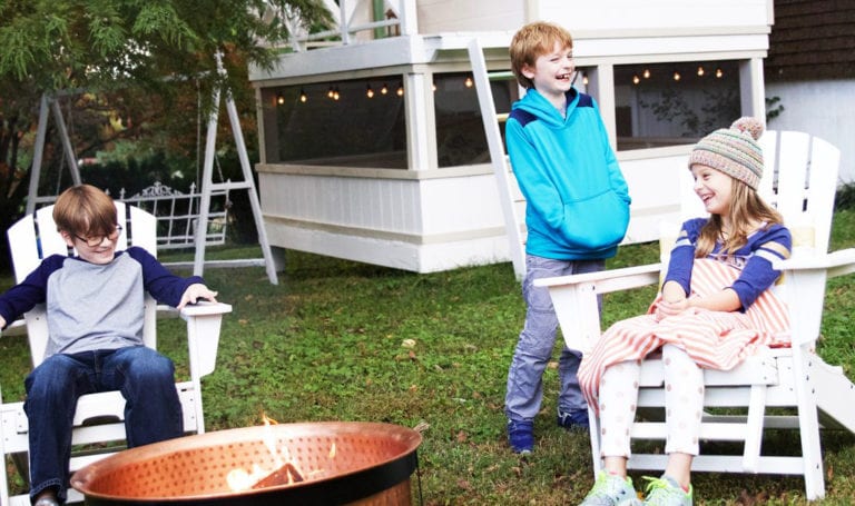 fall yard tips with greenworks {and fun s’mores recipes!}