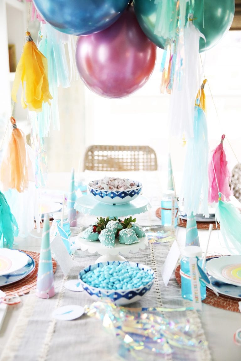 narwhal party and free printables