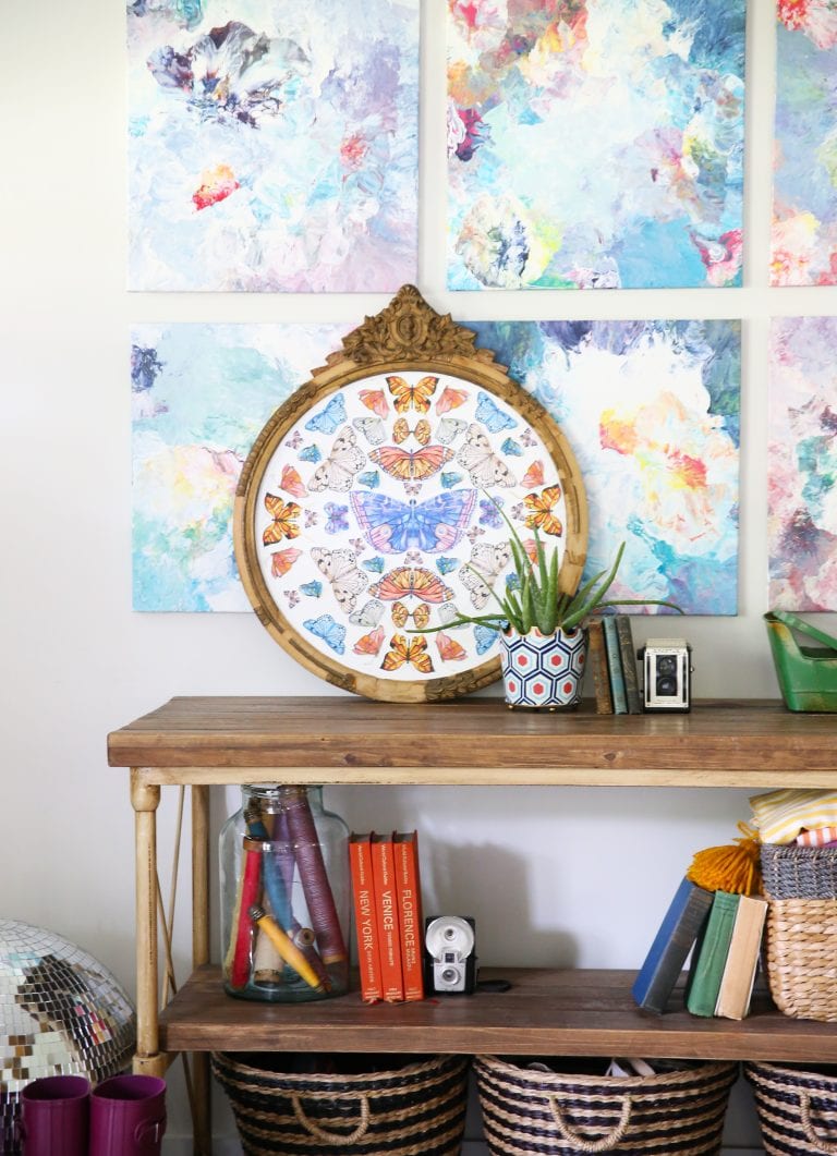 free butterfly kaleidoscope art