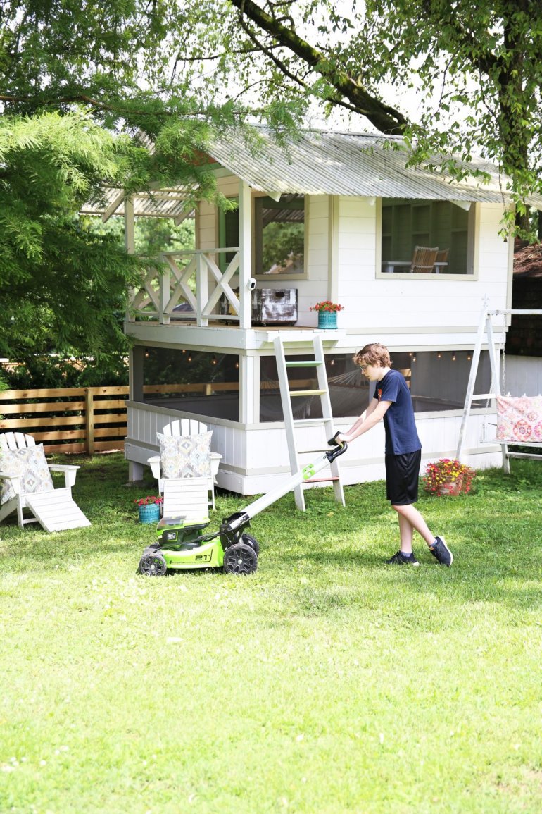 5 tips for teaching your child to mow the yard